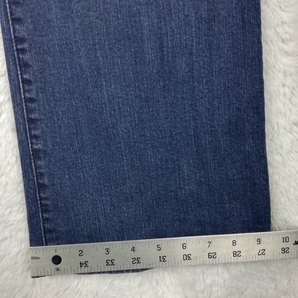 Levi's Womens Jeans San Francisco Boot Cut Blue Denim Bold Curve Classic 16 - Picture 6 of 11